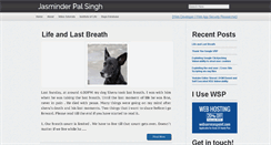 Desktop Screenshot of jasminderpalsingh.info